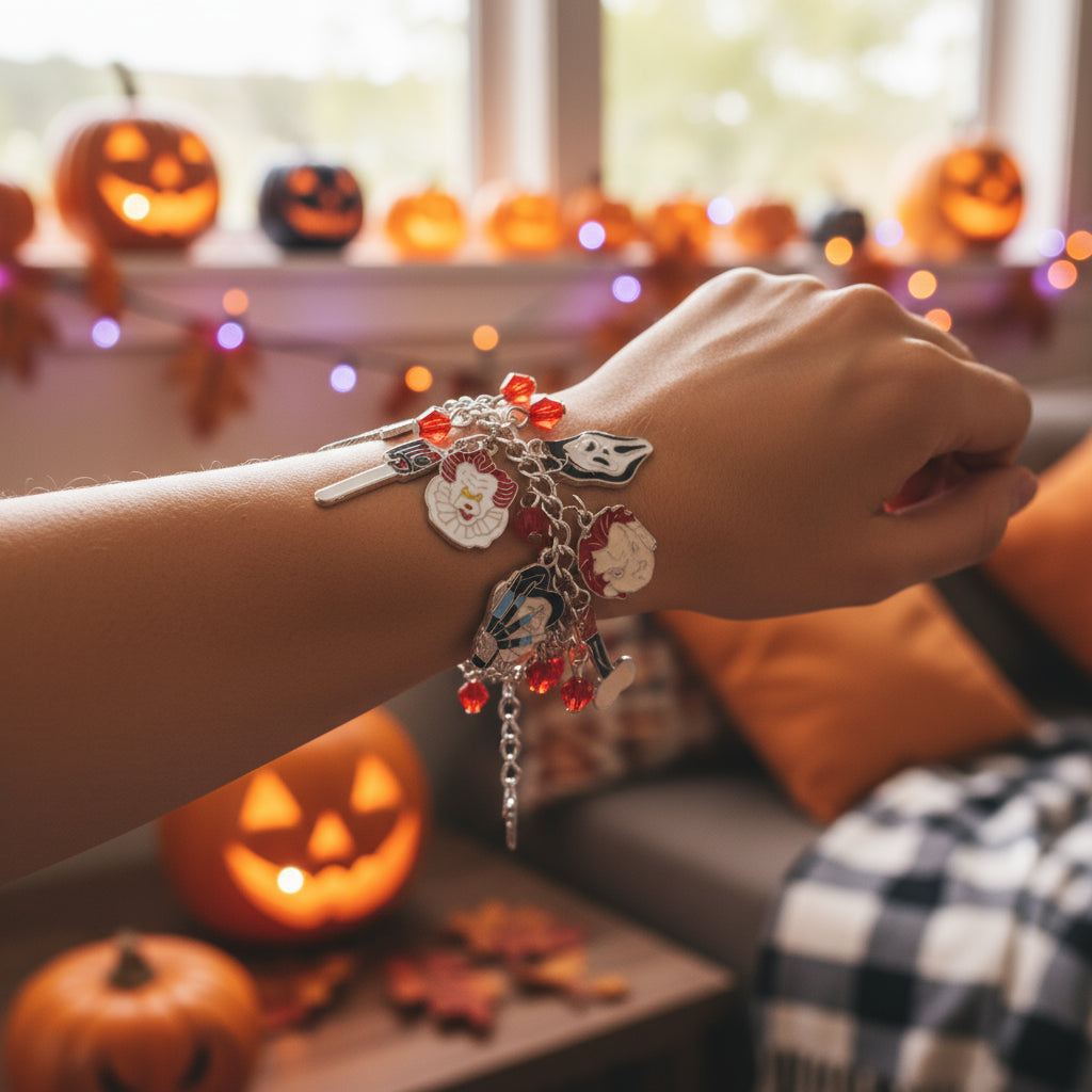 Halloween Ghost And Devil Bracelet Jewelry