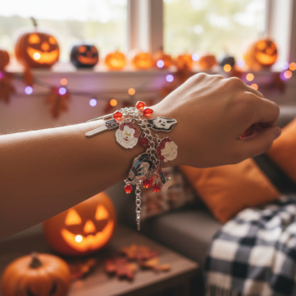 Halloween Ghost And Devil Bracelet Jewelry