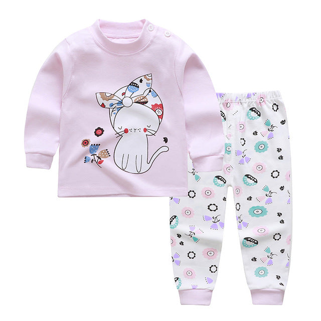 Autumn And Winter Pajamas, Baby Long Sleeves
