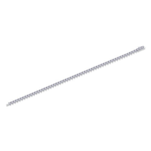 Mark Luxury Fashion Mosan Diamond S925 Silver Bracelet Comparable To Natural Diamonds