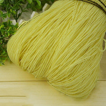 Raffia Braided Thread Papyrus Wrap Crochet