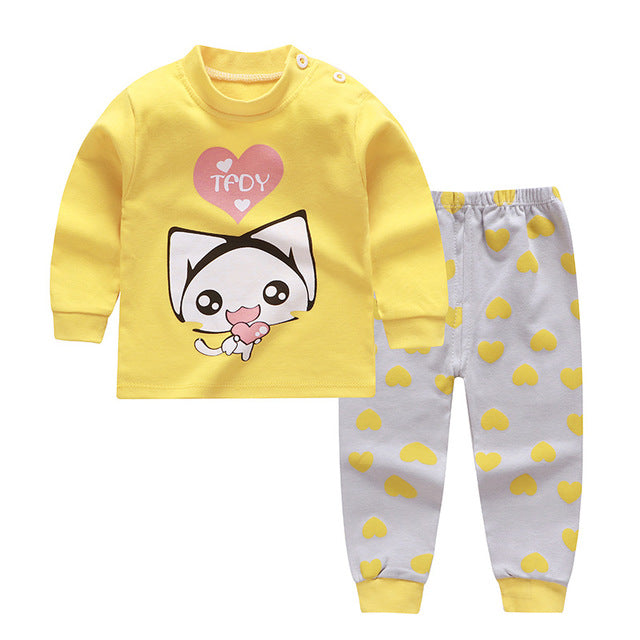Autumn And Winter Pajamas, Baby Long Sleeves