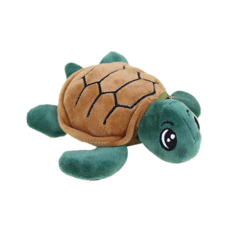 Cartoon  keychains  Marine Animal Large Turtle Plush Toy