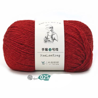 Hand-knitted Scarf Yarn Yarn Ball 4 Strands Of Coarse Wool Diy Yarn