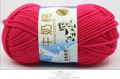 1 Pc Knitting Crochet Milk Soft Baby Cotton Wool Yarn 50g