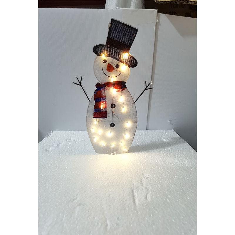Christmas Scene Decoration With LED Lights