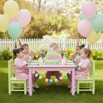 Double Layer One-piece Zipper Hooded Sweater For Children