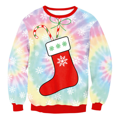 Autumn Winter Fashion Ugly Christmas Sweater Funny Pullover Womens. Mens