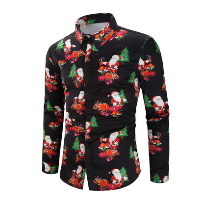 Men's Christmas Shirt Men's Clothing