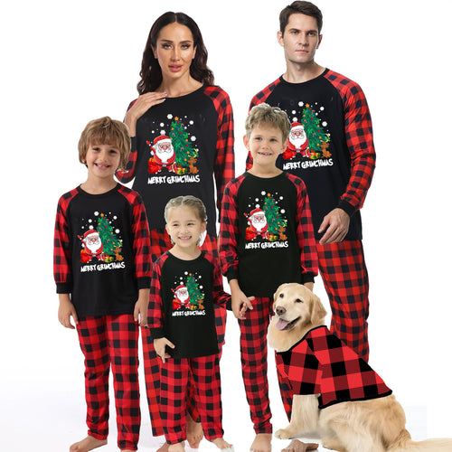 Christmas Parent-child Wear Family Pajamas Suit