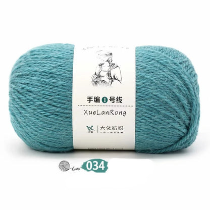Hand-knitted Scarf Yarn Yarn Ball 4 Strands Of Coarse Wool Diy Yarn