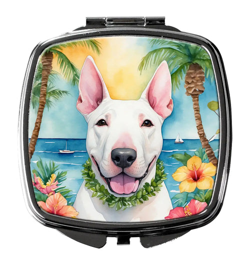 English Bull Terrier Luau Compact Mirror