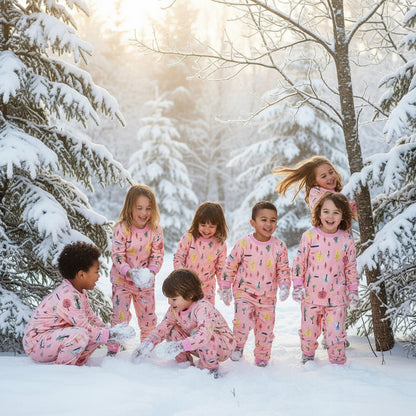 Children Plus Velvet Warm Clothing Winter Boys And Girls