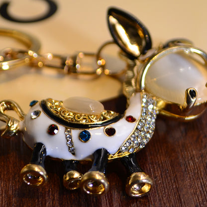 Ladies Small Cute Little Donkey Keychain