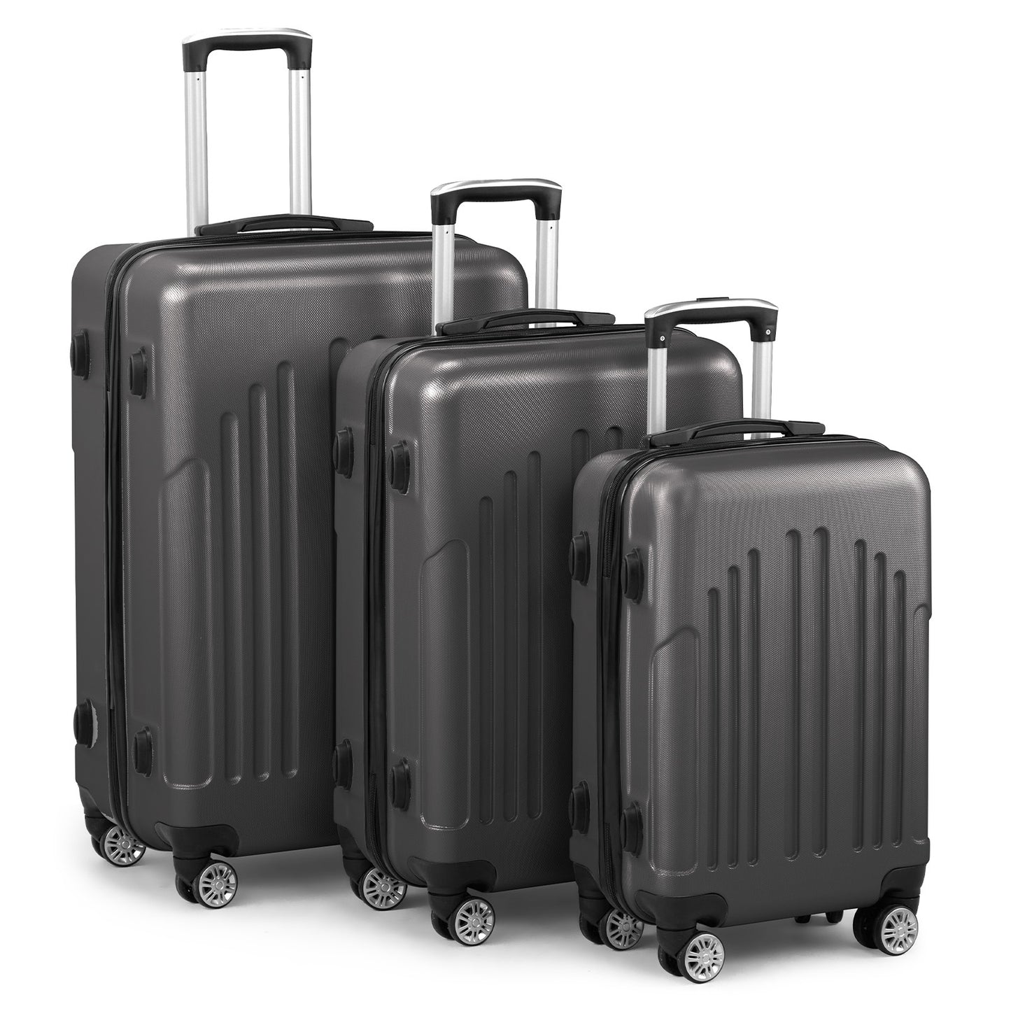 Three In One ABS PC Suitcase 20in 24in 28in Suitcase