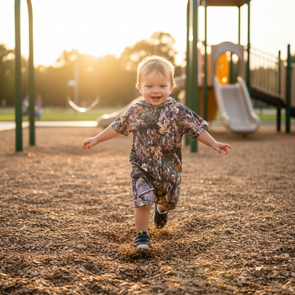 Toddler Baby Boy Outfits Little Sleeve Camouflage Print Hoodie Sweatshirt Shirts & Short Pants With Pocket