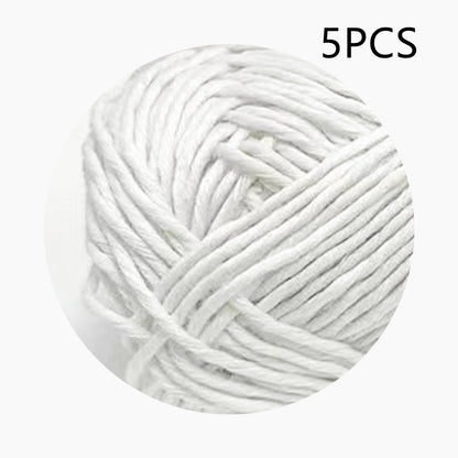 Handmade DIY Wool Crochet Luminous Hand Knitting