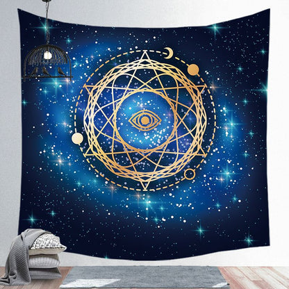 Spiritual Screen Hanging Tapestry Yoga Place