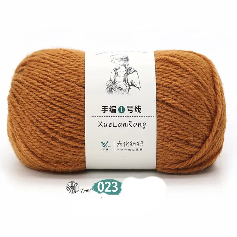 Hand-knitted Scarf Yarn Yarn Ball 4 Strands Of Coarse Wool Diy Yarn