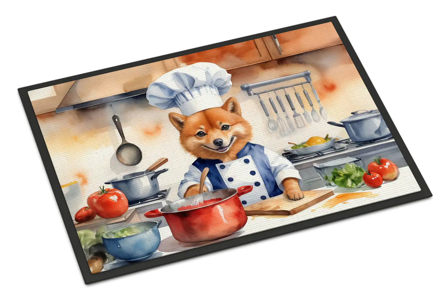 Finnish Spitz The Chef Doormat