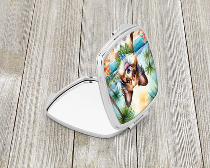 Papillon Luau Compact Mirror