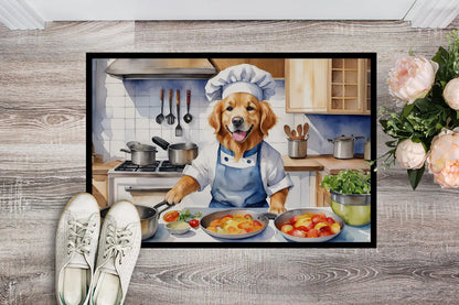 Golden Retriever The Chef Doormat