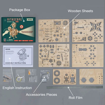 3D Wooden Puzzle Model Children's Toys