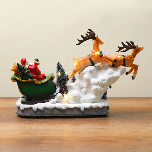 Christmas Gifts Luminous Music Creative Ornaments Elk Pull