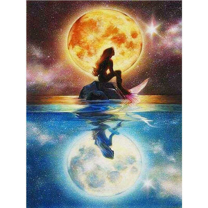 DIY diamond painting full of mermaid