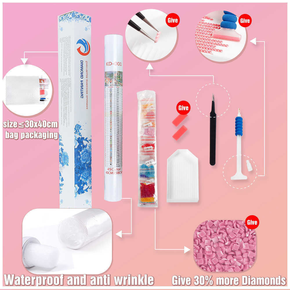 HUACAN-5D DIY Diamond Painting