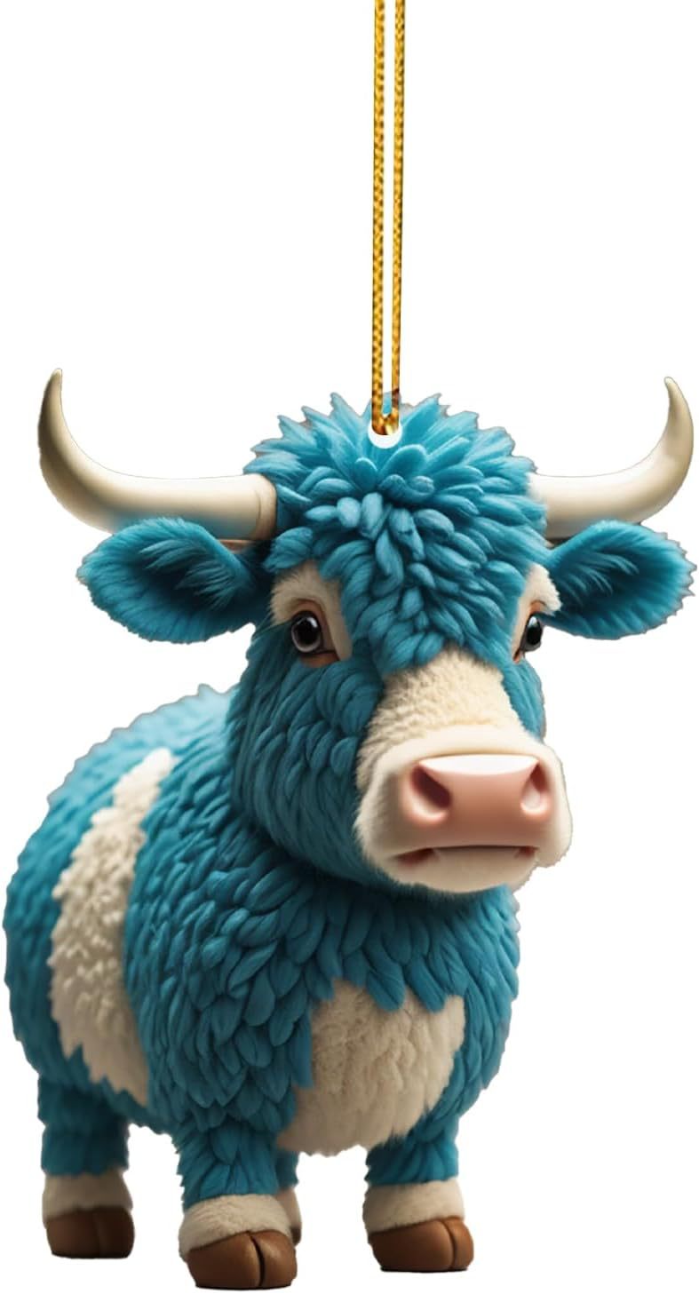 Christmas Tree Pendant Car Rearview Mirror Decoration