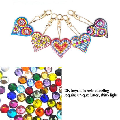Diamond painting keychain DIY jewelry
