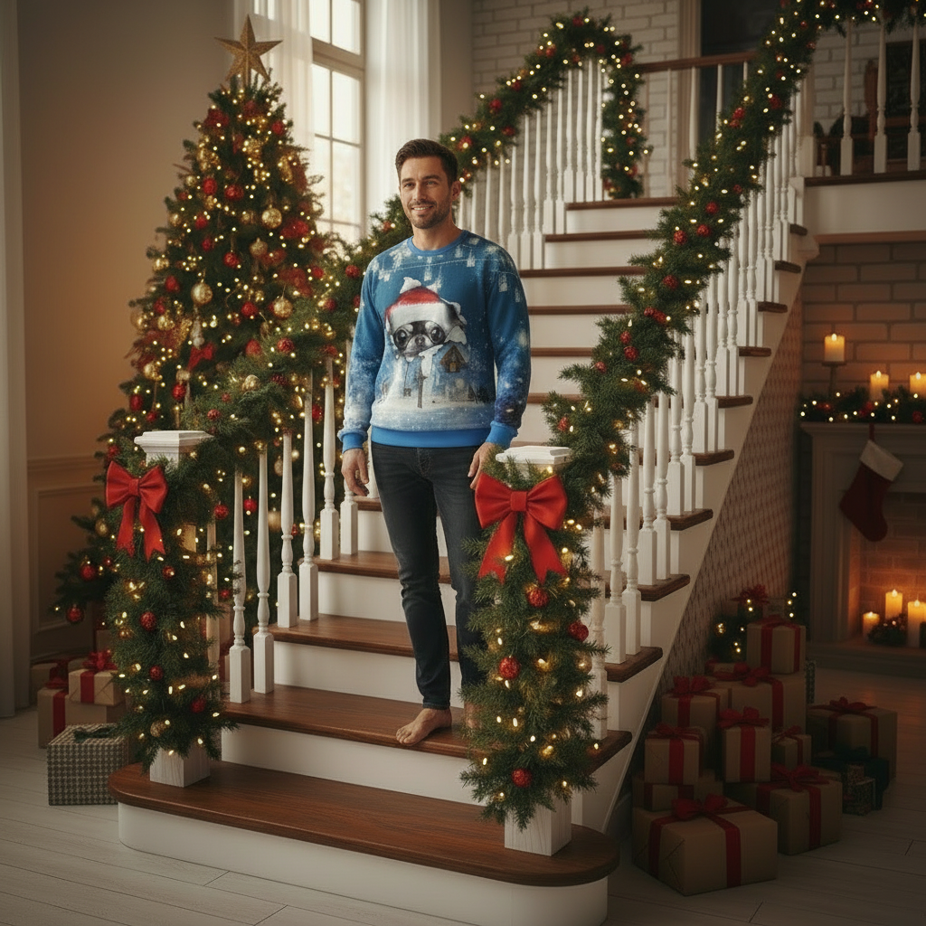 Christmas Round Neck Sweater