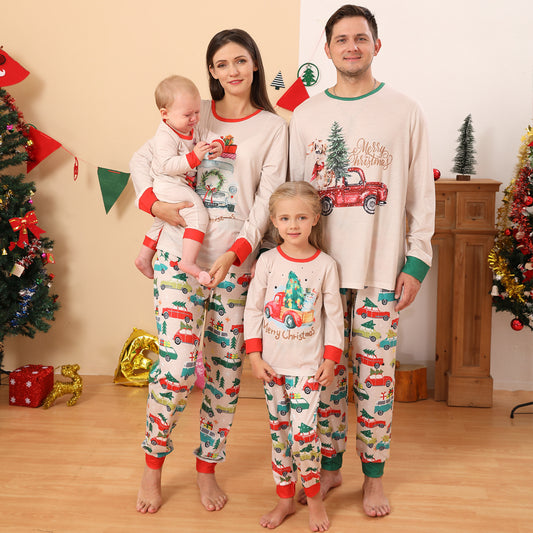 Family Pajamas  Christmas Set