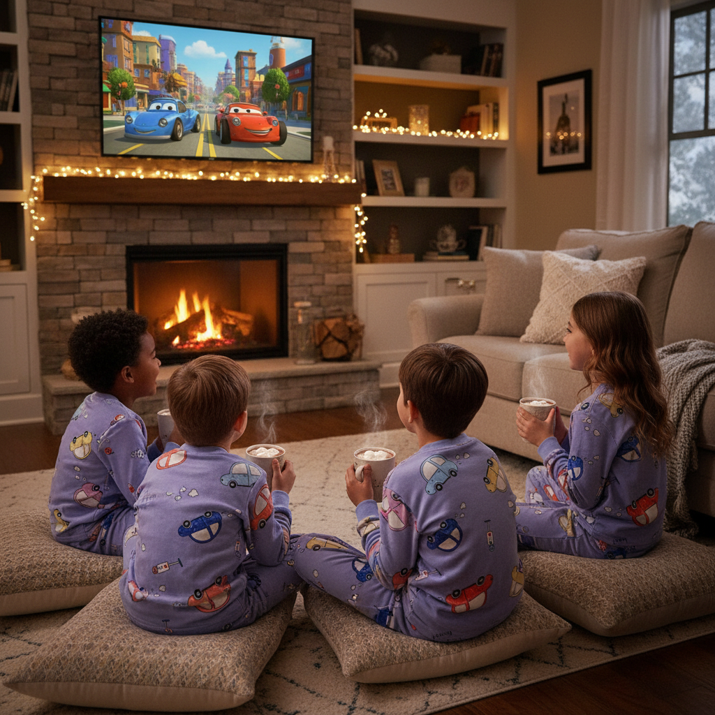 Children Plus Velvet Warm Clothing Winter Boys And Girls