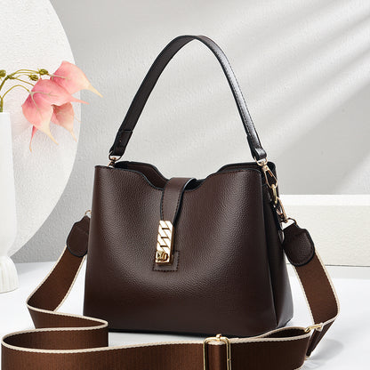 Women's Fashion Personality Large Capacity Bucket Bag