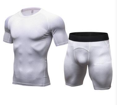 Men's Casual Comfortable Compression Muscle Gym Shorts n Long