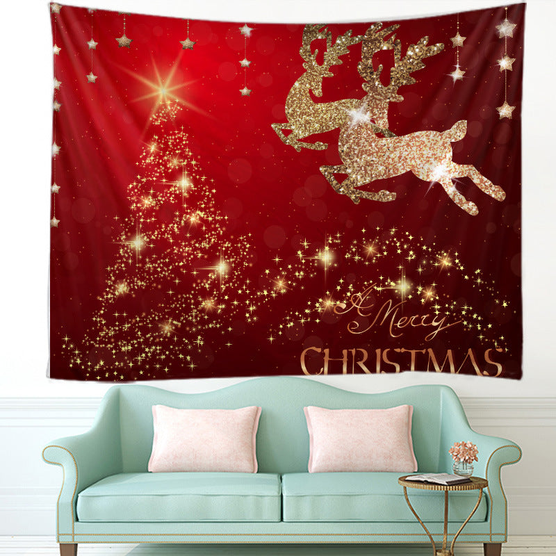 Tapestry Christmas Festive Festive Decoration Cloth