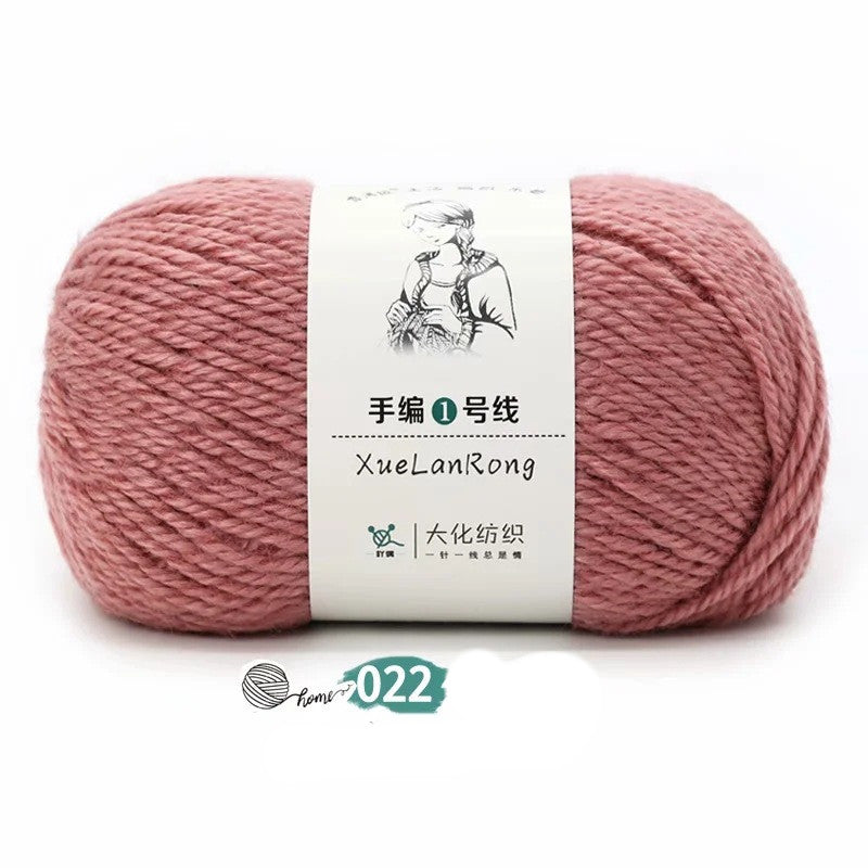 Hand-knitted Scarf Yarn Yarn Ball 4 Strands Of Coarse Wool Diy Yarn