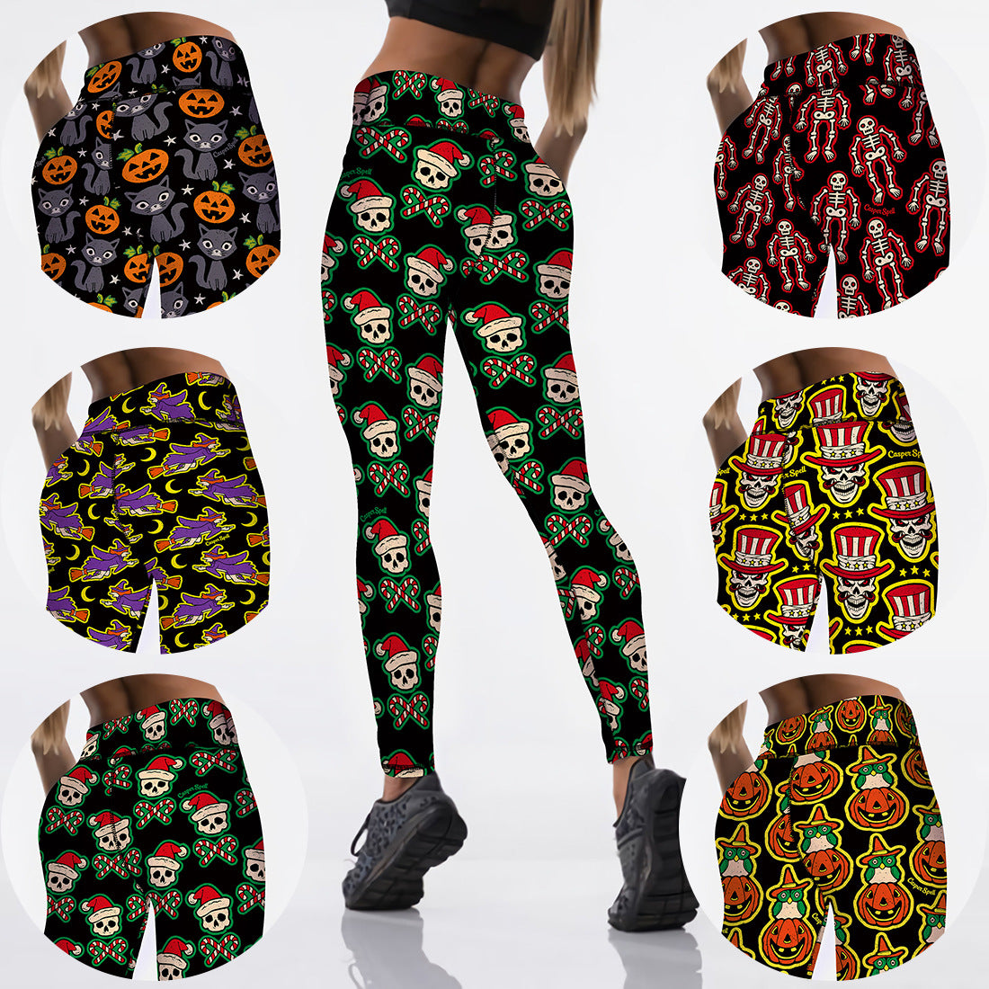 Women's Halloween Character Print Leggings