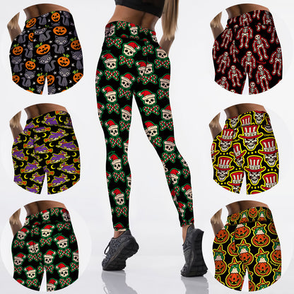 Women's Halloween Character Print Leggings
