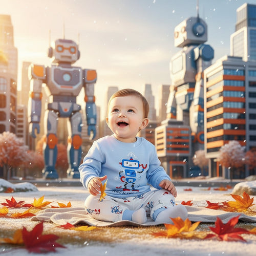 Autumn And Winter Pajamas, Baby Long Sleeves