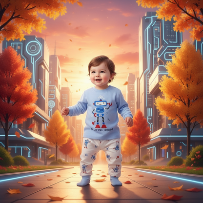 Autumn And Winter Pajamas, Baby Long Sleeves