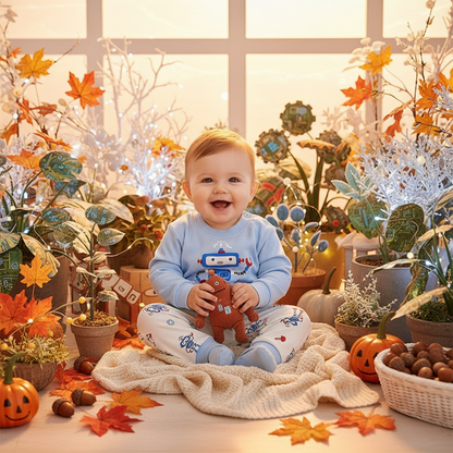 Autumn And Winter Pajamas, Baby Long Sleeves