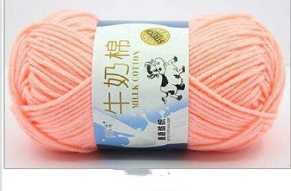 1 Pc Knitting Crochet Milk Soft Baby Cotton Wool Yarn 50g