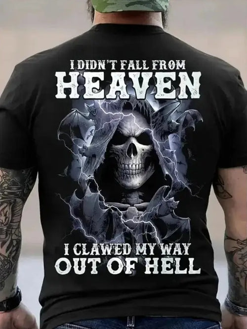 Men Printed Short Sleeves