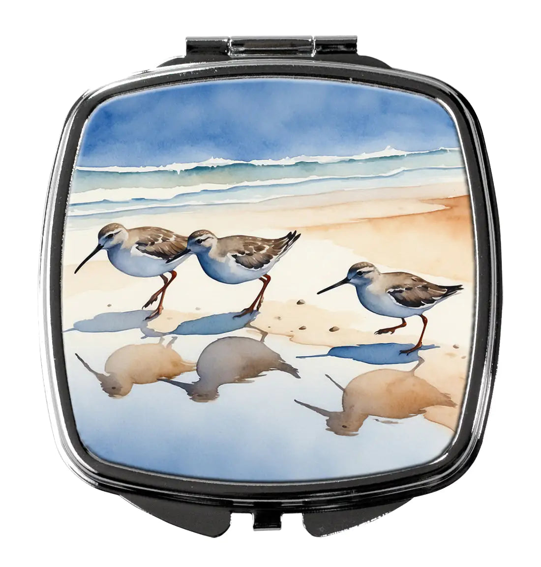 Sandpipers Compact Mirror