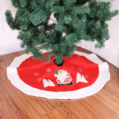Christmas tree skirt decorations, gifts, scene matching