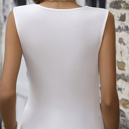 Ladies' Fashionable And Trendy Lace V-neck Sexy Vest