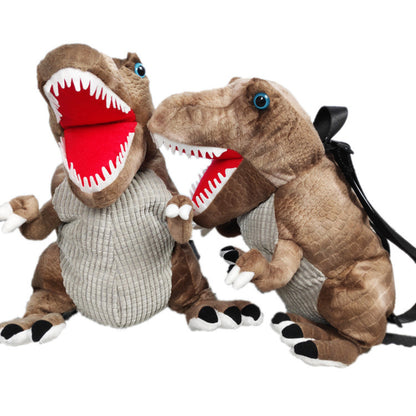 Plush Trend Dinosaur Simulation Backpack